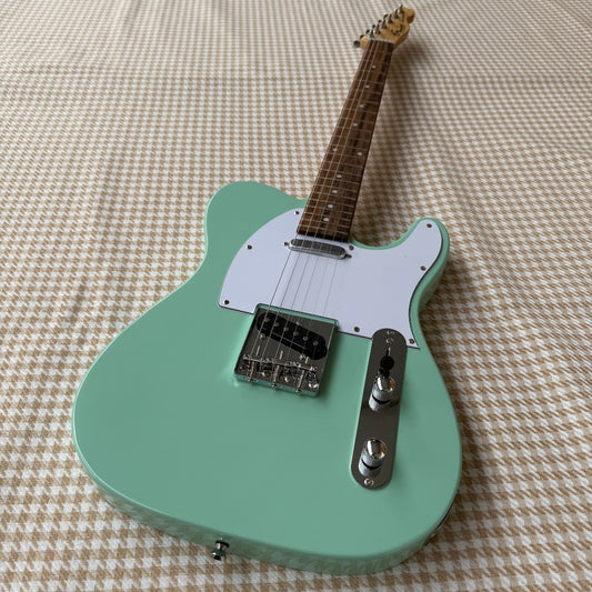 Seafoam Green Fender Telecaster Style Guitar