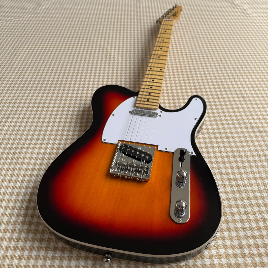 Vintage Sunburst Telecaster Style Electric Guitar