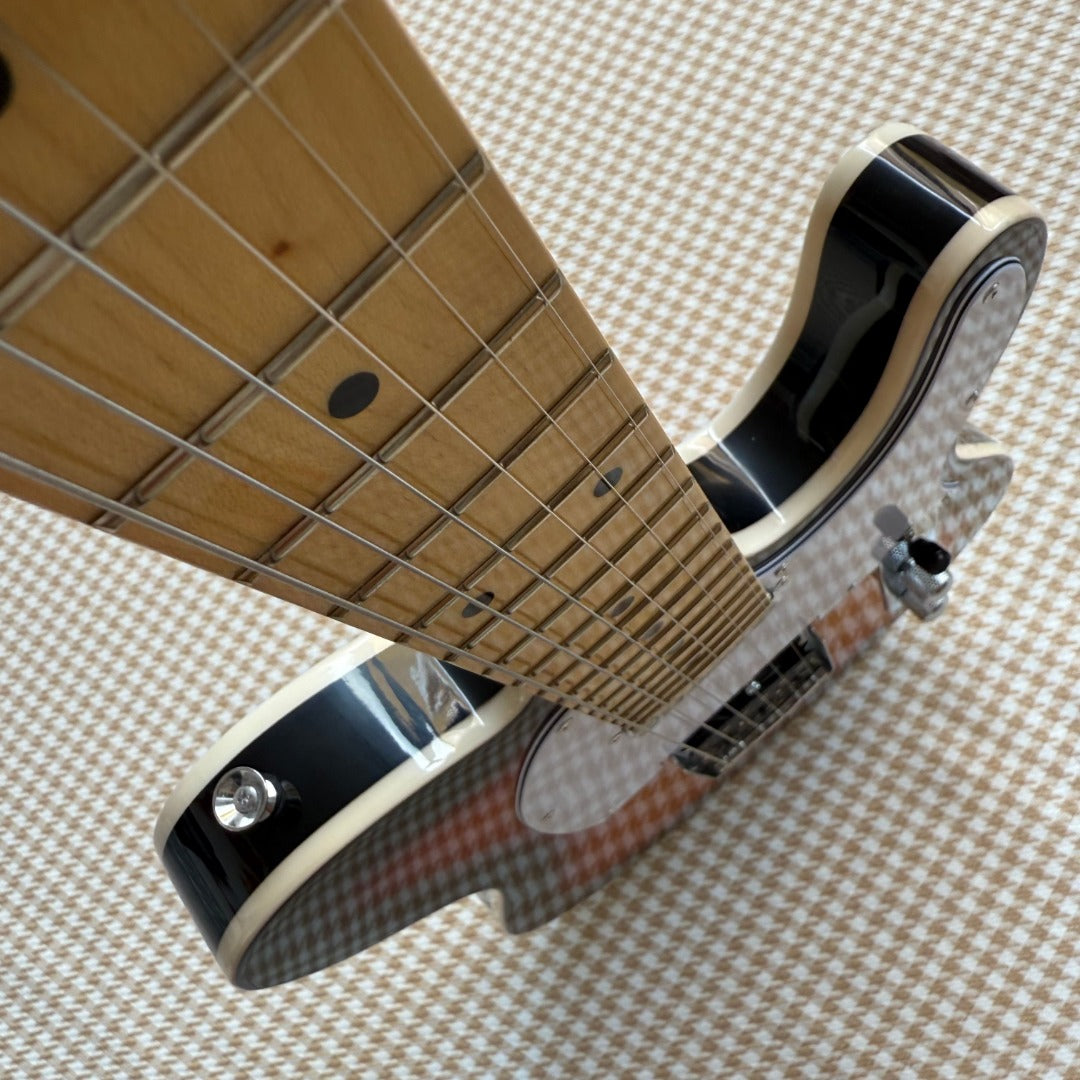 Vintage Sunburst Telecaster Style Electric Guitar