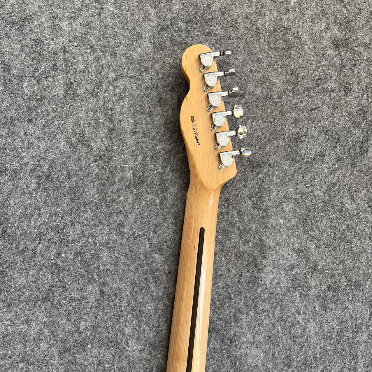 White Telecaster Style Electric Guitar