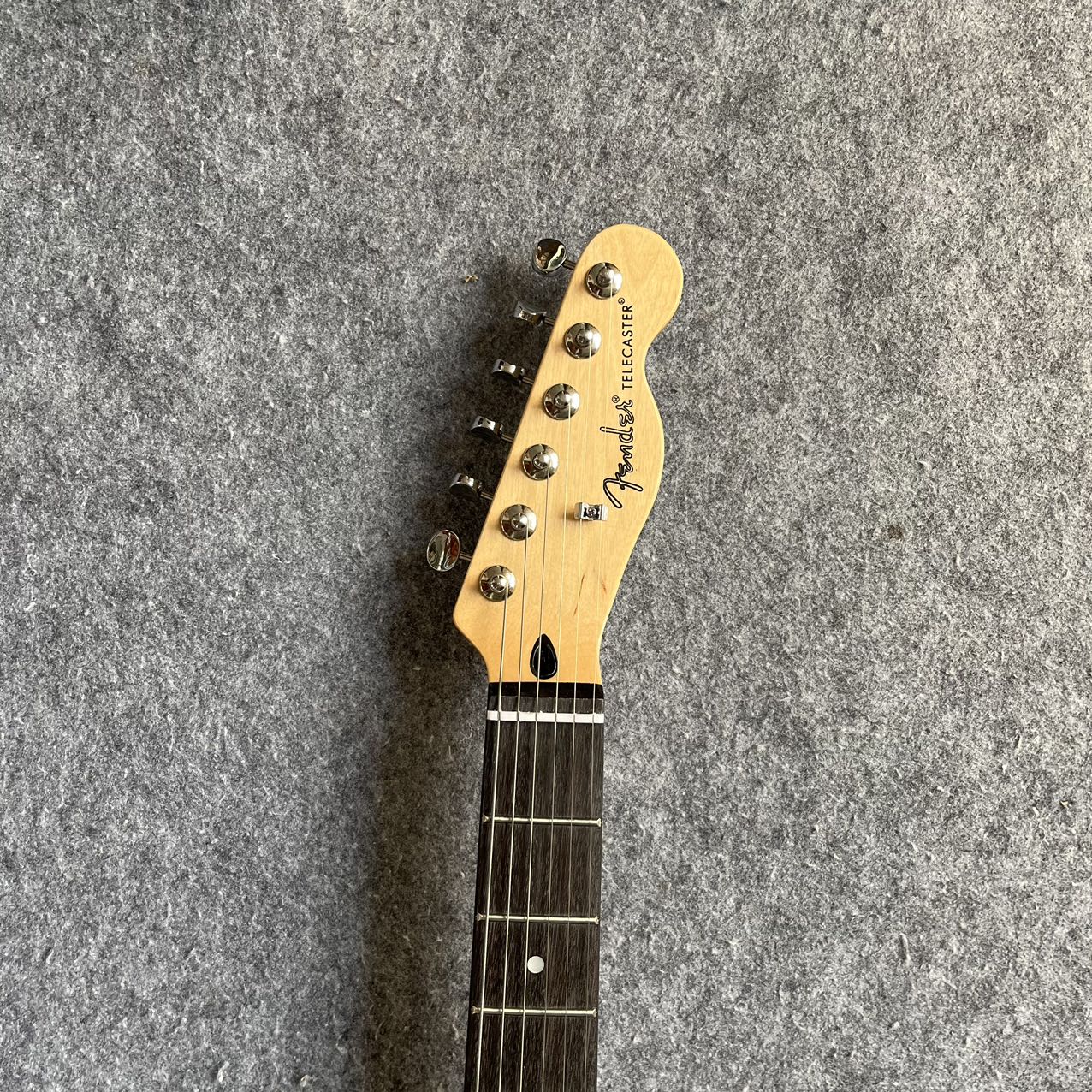 Black Telecaster Style Guitar - 6 String - Maple Fretboard