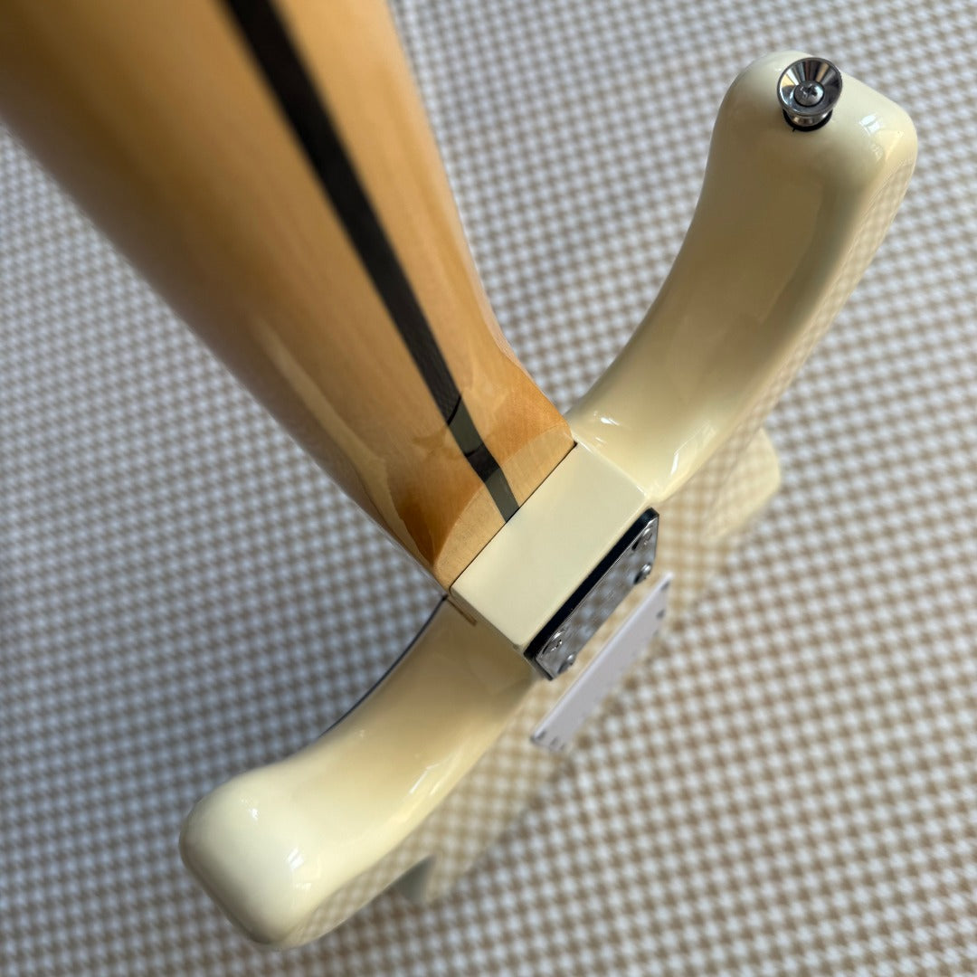 Yellow/Cream Stratocaster Style Guitar