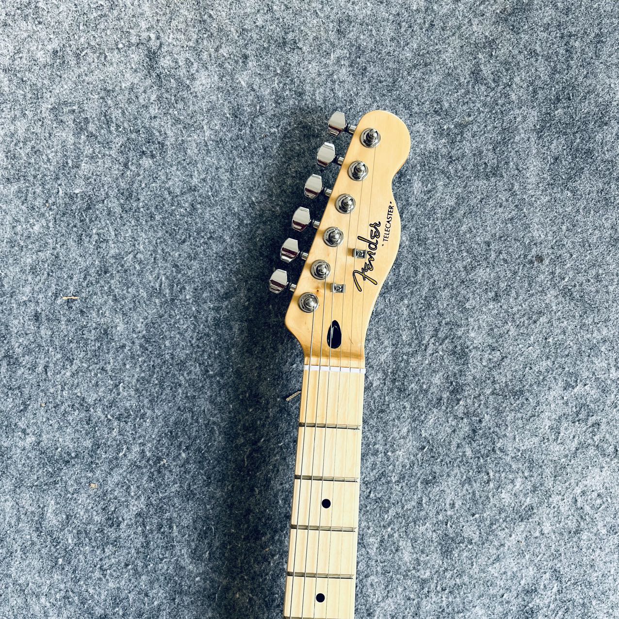 Yellow Telecaster Style Electric Guitar