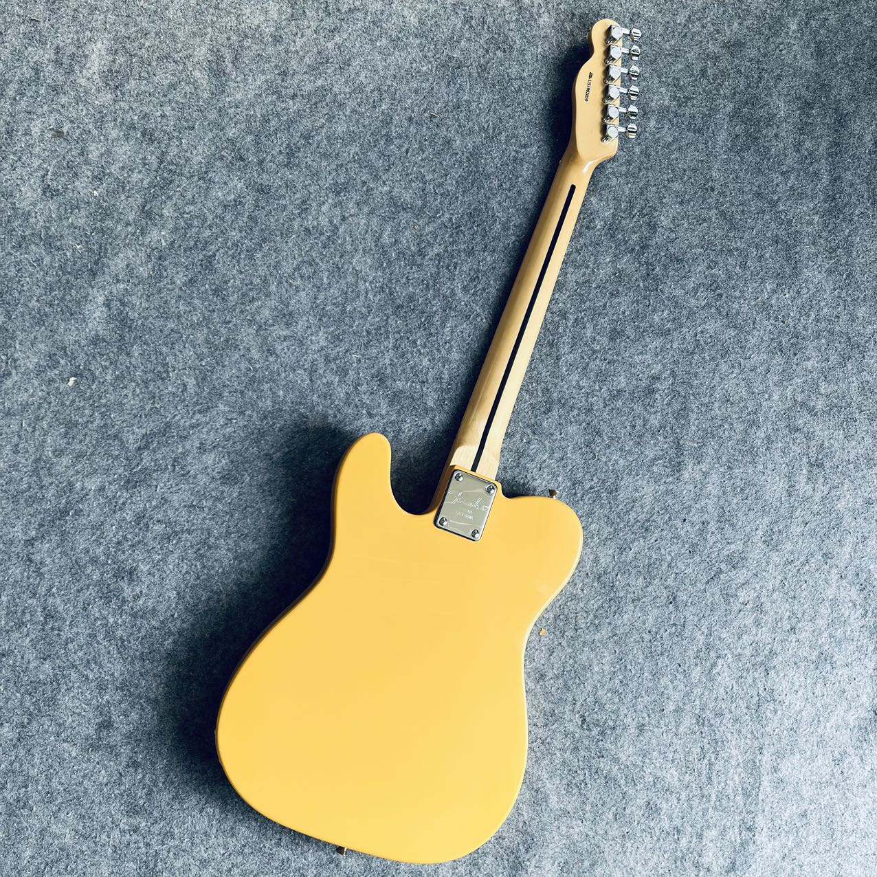 Yellow Telecaster Style Electric Guitar