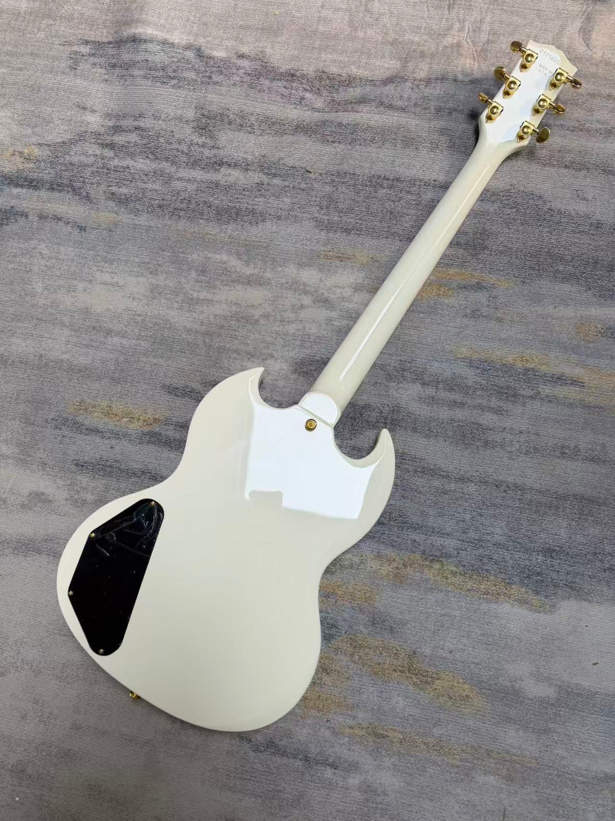 1963 White Gibson SG Custom