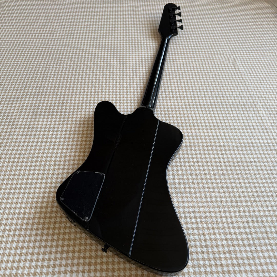 Black Gibson Firebird Bass