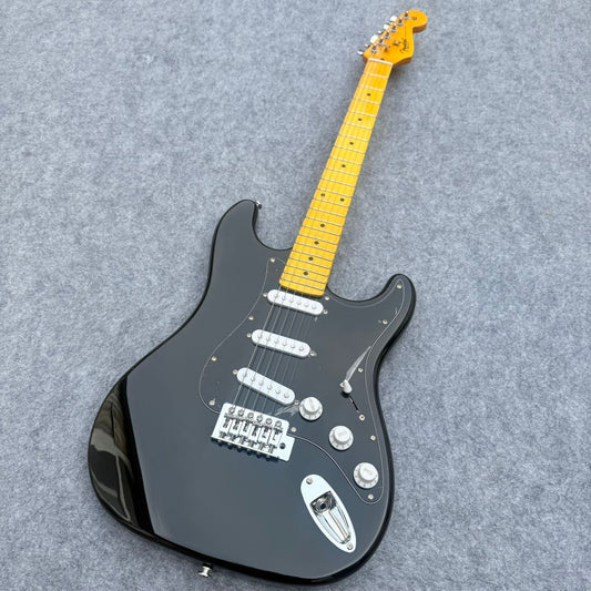 Black Stratocaster - SSS Pickup Configuration