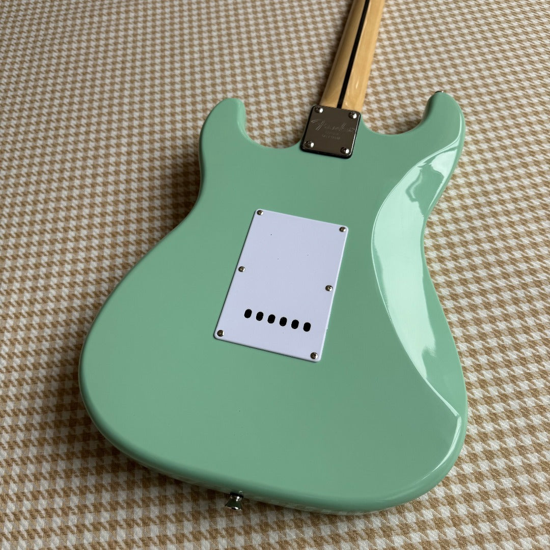 Green Stratocaster Style Guitar