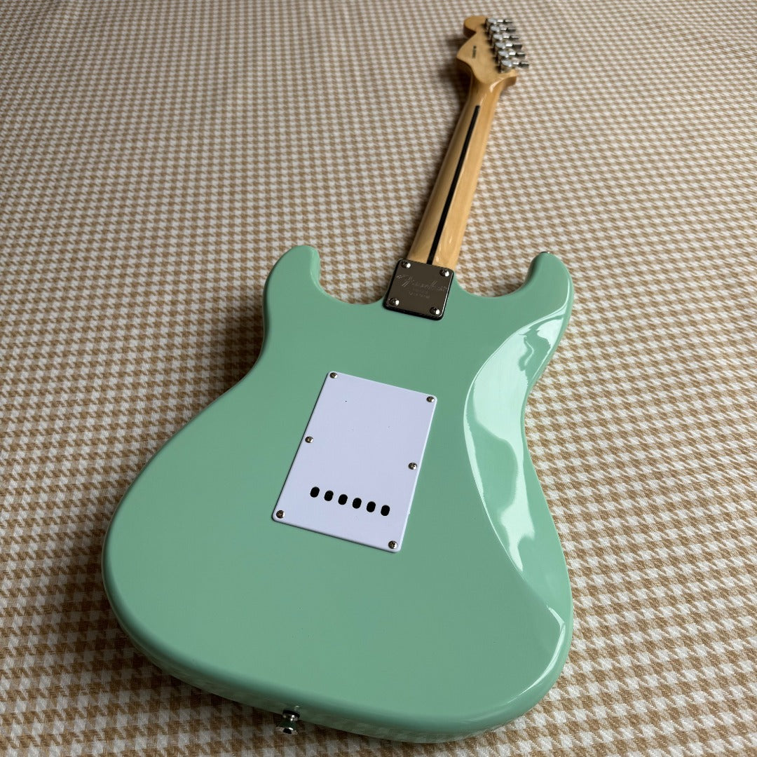 Green Stratocaster Style Guitar