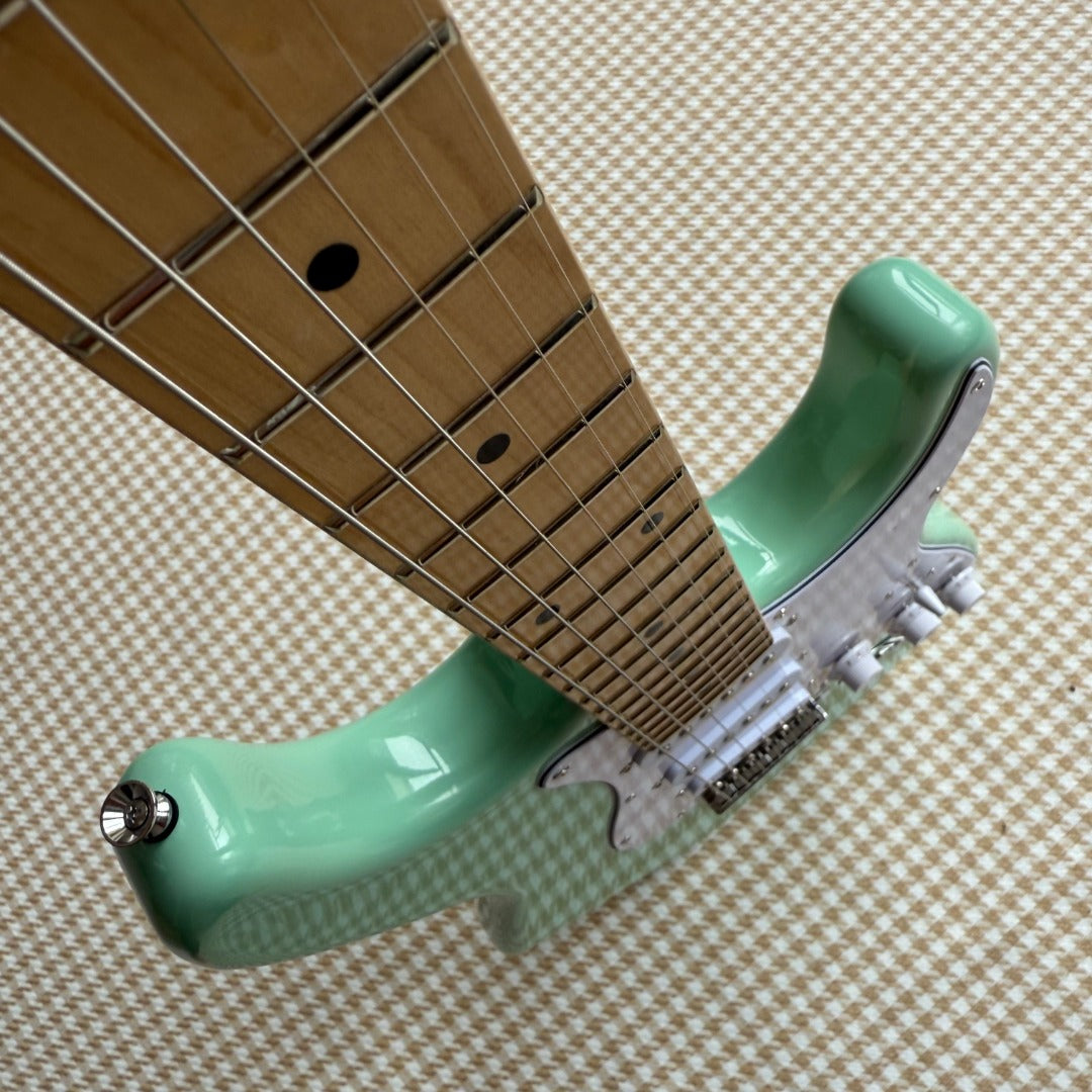 Green Stratocaster Style Guitar