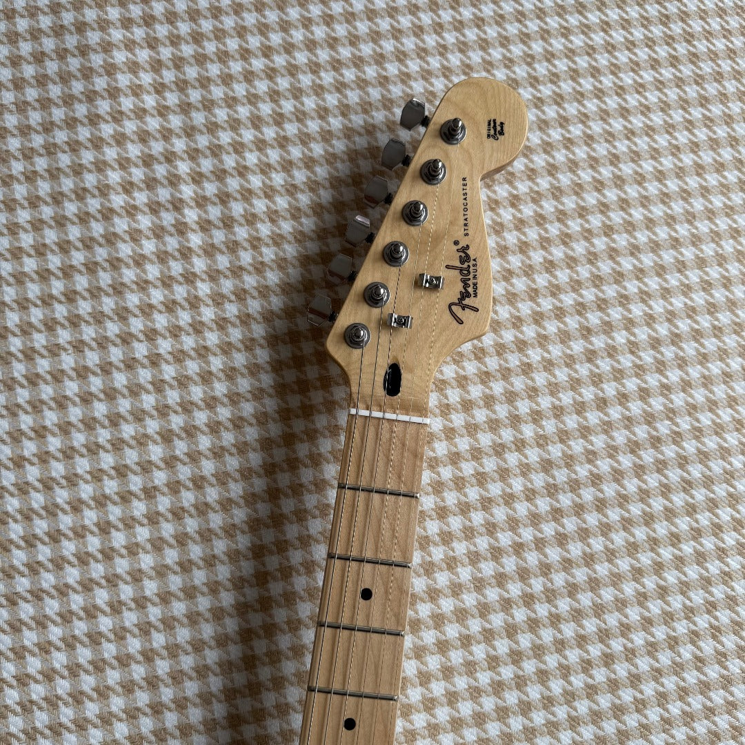 Green Stratocaster Style Guitar
