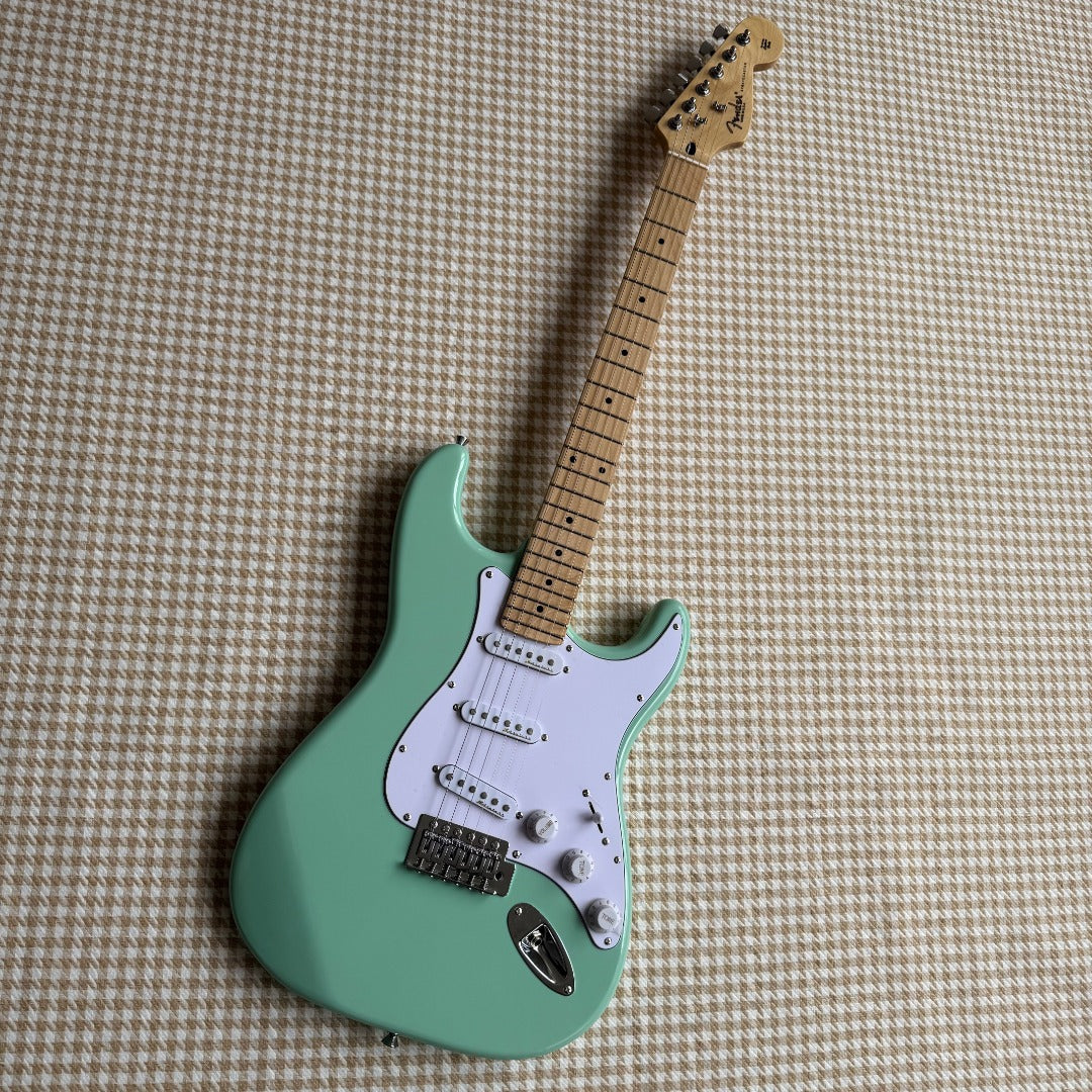 Green Stratocaster Style Guitar