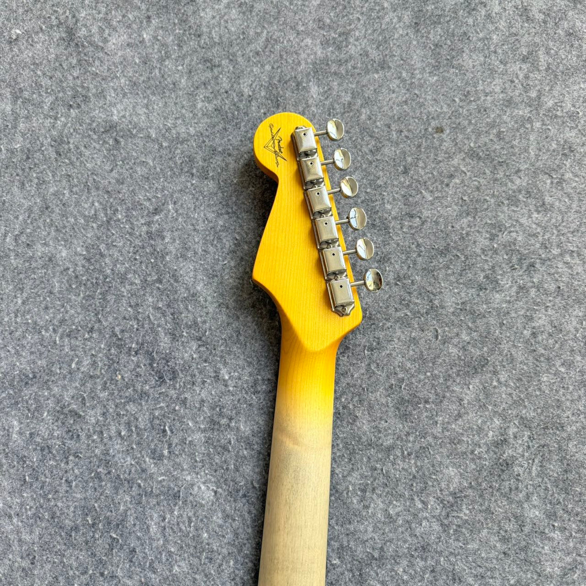 Black & Pink Relic Stratocaster Style Guitar