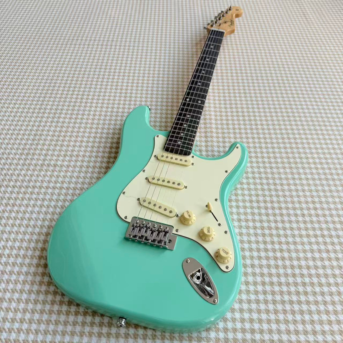 Seafoam Green Fender Stratocaster Style Guitar