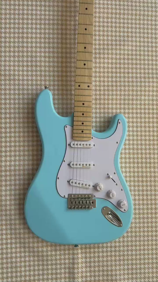 Turquise/Blue Stratocaster Style Guitar
