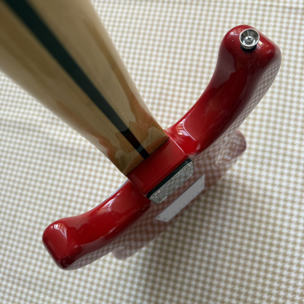 Red Stratocaster Style Guitar