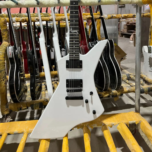 James Hetfield ESP Style Signature Guitar - Flat White Colour